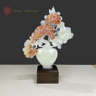 Bình Hoa Phú Quý Đá Ngọc Onyx Pakistan Tự Nhiên 52kg-52cm