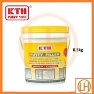 KTH 0.5Kg Putty Filler For Interior and Exterior - Gap Filler / putty dinding wood filler cement
