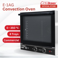The Baker Convection Oven E-1AG Analog Twin Turbo Fan 8 Layer Bracket Ketuhar Elektrik Innofood A1 K