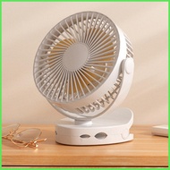 Clip Fan Small Table Fan USB Powered Convenient Personal Cooling Mini Fan with Clip for Bedroom Sports Camping junlasg