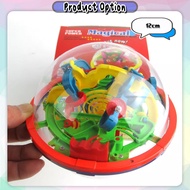 [Little B House] 3D Magic 100 Levels Intellectual Maze Ball Puzzle Concentration Training Game Toy 迷