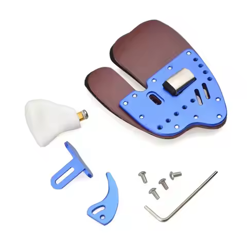 Archery Finger Tab – Leather Finger Guard for Recurve Bow Shooting, Left & Right Hand