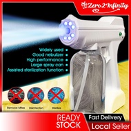 Spray Gun 800ML Wireless Rechargeable Disinfection Sprayer Nano Blue Ray Atomizer Fogging Spray Gun