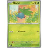 [Pokemon TCG Card] Oddish - 043/165 - Common