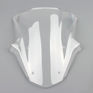 Areyourshop Windshield WindScreen Double Bubble For Kawasaki ZX10R ZX 10R 2011-2015 White