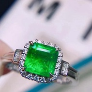 台北奧斯珠寶 1.5克拉祖母綠戒指