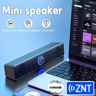 ZNT SoundBar Wired Soundbar Home 9D BASS Stereo Speaker Hifi Subwoofer Speaker with Volume Control S