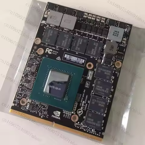 95%New N17E-Q3 Graphic Card For NVIDIA Quadro P4000M MXM for DELL M7710 M7720 Zbook17 G3 G4