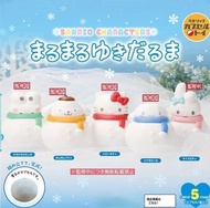 Sanrio BENELIC Sanrio角色雪人裝扮造型擺設