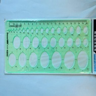Ellipse Template Jinsihou No. 4307 (SOLD PER PIECE)