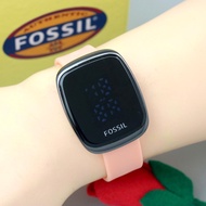 Jam Tangan Fosil Fashion Wanita Touch Screen Tali Ruber Jam Tangan Cewek Terbaru dan Trendi 2023 Jam