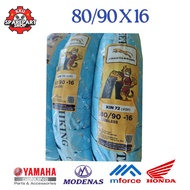 TYRE TUBELESS - 80/90 X 16