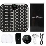 FDA510K Remote Control EMS Massage Foot Mat 12 Modes Portable Foot Therapy Device Foot Massager