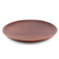 |巧木| 木製圓淺盤/餐盤/水果盤/木盤/相思木