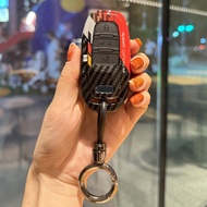 New Carbon Color ABS Car Remote Smart Key Cover Case Shell for Audi A1 A3 A4 A5 A6 A7 A8 Quattro Q3 