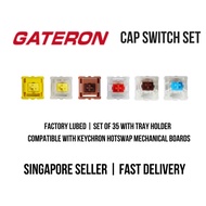 Gateron Cap Mechanical Switch Set / Milky Yellow / Golden Yellow