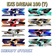 HONDA EX5 DREAM100 (7) BODY STICKER