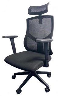 威帕斯 - WIPAS-威帕斯 高網背油壓轉椅 (有頭枕)/人體工學/改善久坐坐姿/坐姿矯正/電腦椅/辦公室椅