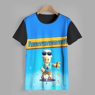 Nice Sublime Printing Stumble Guys V5 Tops for Boys/Girls