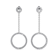 Her Jewellery Ariel Droplet Earrings - Luxury Crystal Embellishments with 18K Gold plating