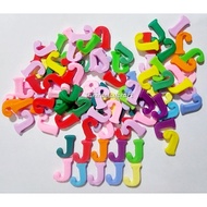 10pcs HURUF ALPHABET J | ART & CRAFT FOR KID | DIY CRAFT | DIY KEYCHAIN NAMA |