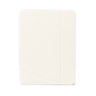 TOMTOC (USA) INSPIRE MULTI-ANGLE MAGNETIC LEATHER CASE SUPPORTS WIRELESS CHARGING APP PEN FOR IPAK M