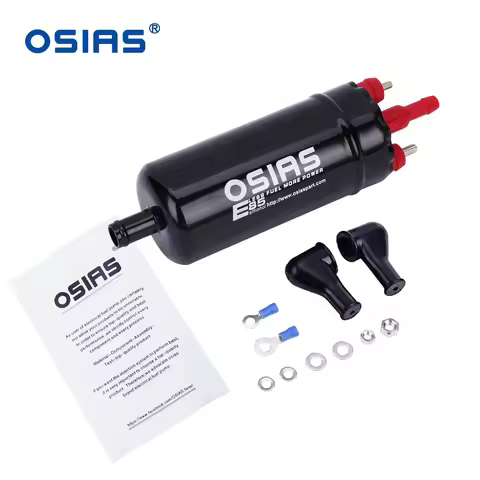 OSIAS EFI Universal High Pressure Fuel Pump Inline Replacement Compatible with Bosch 0580464070 Mega