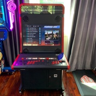 Modern Arcade Sit Down Machine Red/Black 3300 Game - Pandora's Box EX
