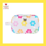 Kloset &amp; Etcetera Sunny Flower Glossy Cosmetic Bag /M กระเป๋าเครื่องสำอาง