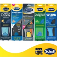 Dr Scholl's Shoe Work Insoles Plantar Fasciitis Inserts | Extra Support | Heavy Duty | Stability | K