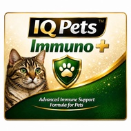 IQ PETS IMMUNO+ natural food untuk haiwan peliharaan.Immune Booster.LEBIH BAIK dari transfer factor 