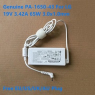2023. PA-1650-43 19V 3.42A 65W Laptop Power Adapter Charger For LG Gram 13Z 15Z970 14Z970 14Z950 15Z