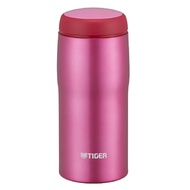Tiger （日本製）不鏽鋼真空保溫杯360ml | 粉色 | 保溫瓶 | 保冷杯 | 水樽