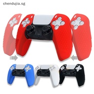 DUJIA Anti-slip Silicone Cover Skin For Sony PlayStation DualSense 5 PS5 Controller Case SG