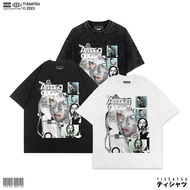 TISSATSU AESPA NINGNING ARMGGDN Oversize Washed T-Shirt Kpop Wash Slimfit T-Shirt/ AESPA-60/