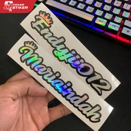 Custom Sticker Request Your Own Name Name Sticker Waterproof Name Sticker Hologram Custom Waterproof