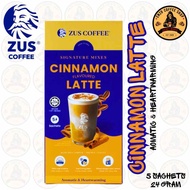 ZUS COFFEE  SIGNATURE MIXES / CINNAMON LATTE / 5 SACHETS PER BOX & 1 SACHET / ZUS COFFEE INSTANT COF