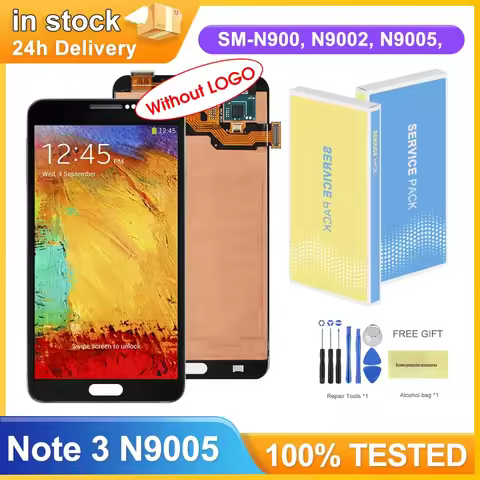 5.7'' AMOLED Display for Samsung Galaxy Note 3 Lcd Display Touch Screen Digitizer Assembly for Galax