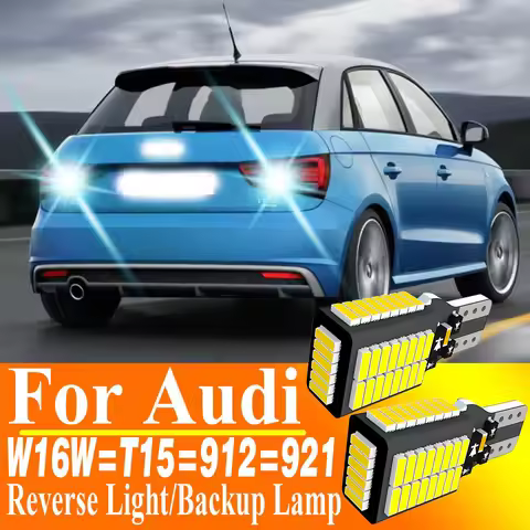 2pcs W16W T15 921 Led Canbus No Error Backup Light Bulb Reverse Lamp For Audi A1 8X A3 8P A4 B8 B9 A