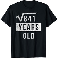 29Th Birthday Gift 29 Yr Years Old Funny Square Root T Shirt