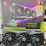 全新 MSI GeForce RTX 4090 GAMING TRIO 24G 香港行貨 有保養 全新未用過