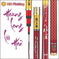 Loi Hoa Hoang Long hand fishing rod hardness 6H. Single fishing rod specializes in copying. Genuine 