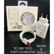 Vivo Fast Charging 9V-2A Micro Charger Usb Type C/