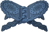 KIING Plastic Rehal Holy Book Stand for Reading Quran, Geeta, Guru Granth Sahib, bibil ETC (Blue)
