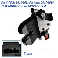 Striking Plate Lock For VW Polo 2011-2021 For Ameo 2017-2020 Car Trunk Lid Lock Tailgate Boot Block 