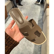 Hermes Oran Sandal Shoes Leather