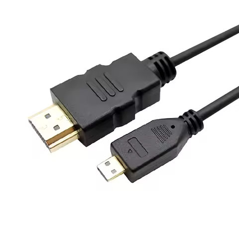 HDMI-compatible to MICRO HDMI-compatible D male for SONY HDR-CX405 CX440 CX450 CX455 CX485 CX625 / 3