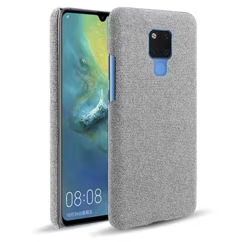 Cloth Cases For Huawei Mate 20X Case Slim Retro Cloth Hard Phone Cover For Huawei Mate 20X 20 X Mate