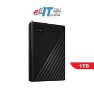 WD Western Digital My Passport 1TB / 2TB / 4TB / 5TB Slim Portable External Hard Disk USB 3.2 With W