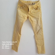 KATUN Trendy women's trousers hnm zara pencil baggy loose celpan branded brand cotton jeans